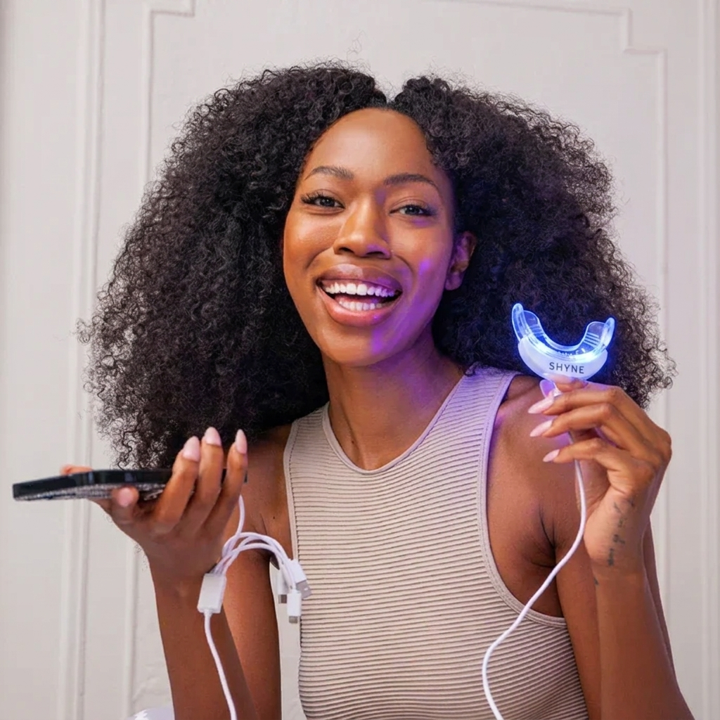 SHYNE® Diamond Series Teeth Whitening Kit | Professional Whitening at Home (3 Serums)