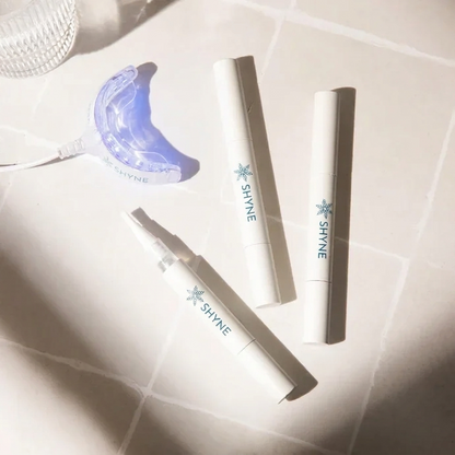 SHYNE® Diamond Series Teeth Whitening Kit | Professional Whitening at Home (3 Serums)