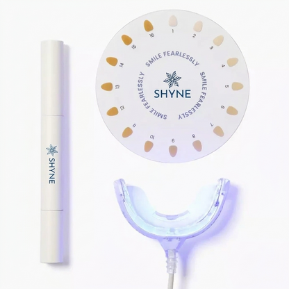 SHYNE® Diamond Series Teeth Whitening Kit | Professional Whitening at Home (3 Serums)