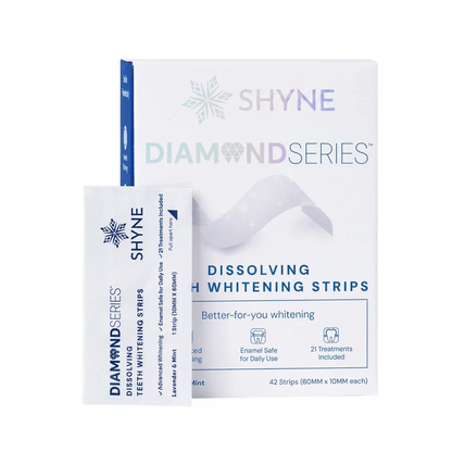 SHYNE® DiamondSeries® | Dissolving Teeth Whitening Strips
