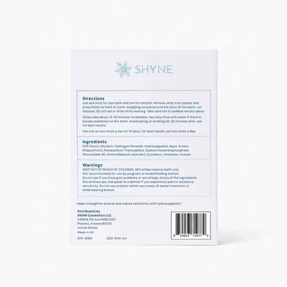 SHYNE® DiamondSeries® | Dissolving Teeth Whitening Strips
