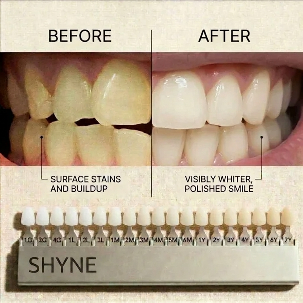 SHYNE® Instant Purple Teeth Whitening Powder